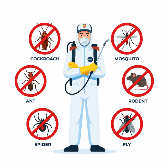Pest Control Illustration